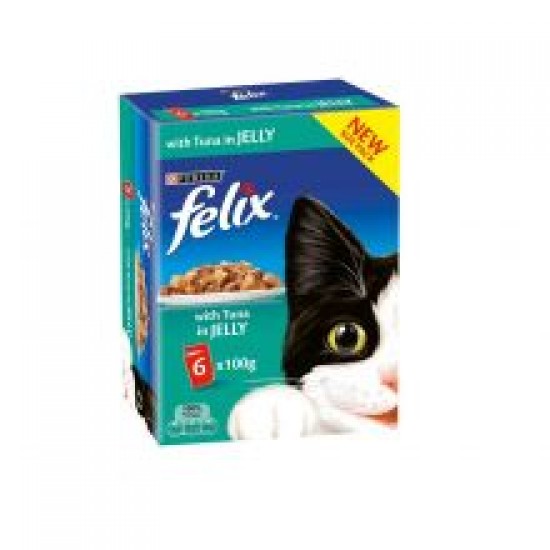 Felix Mono Tuna Chunks In Jelly 6pk