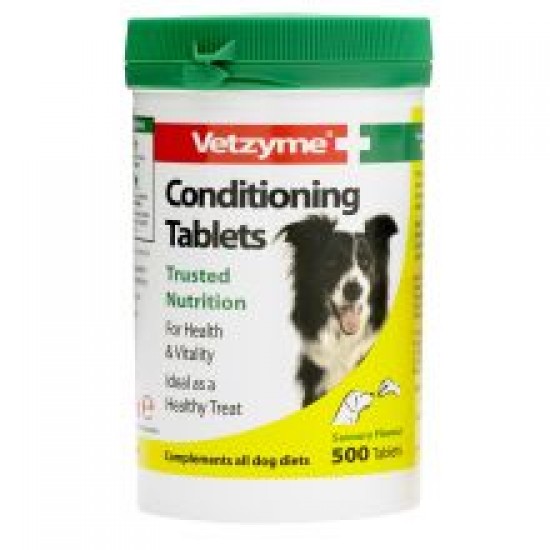 Vetzyme Conditioning Tablets Dogs