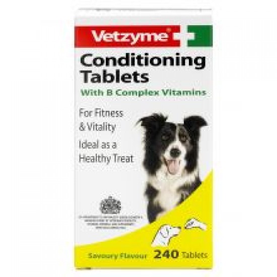 Vetzyme Conditioning Tablets Dogs