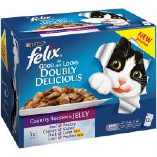 Felix Doubly Delicious Country 12 Pack