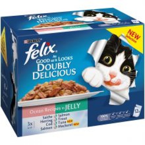 Felix Doubly Delicious Ocean 12 Pack