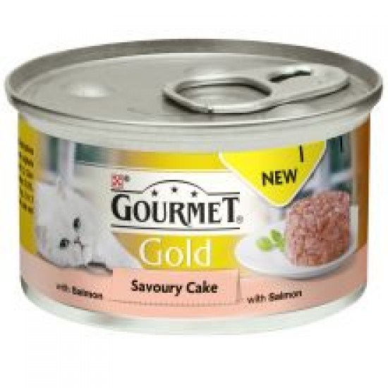 Gourmet Gold Savoury Cake Salmon