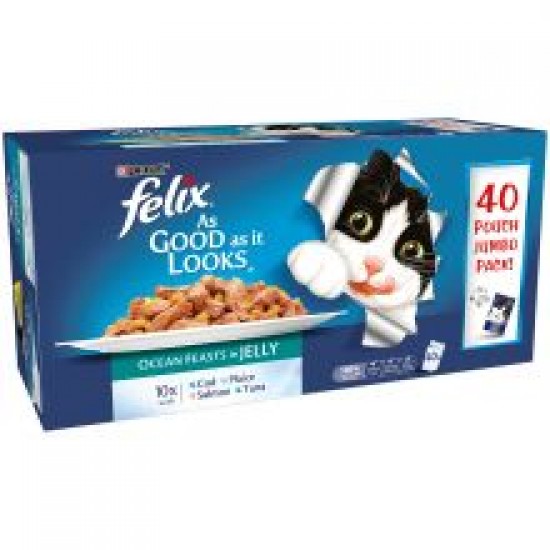 Felix Pouch As good as it looks Fish 40pk