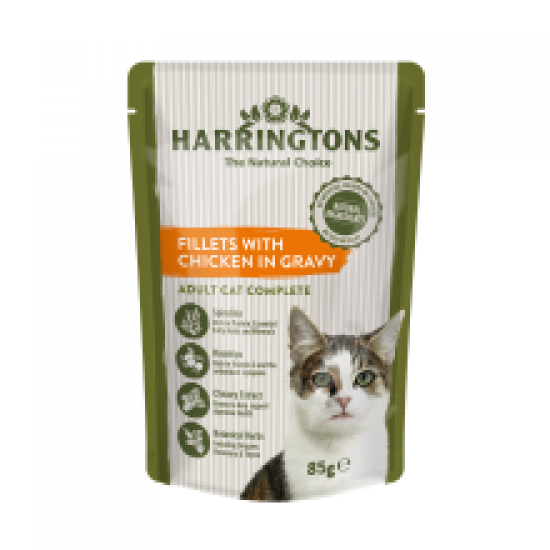 Harringtons Cat Chicken in gravy