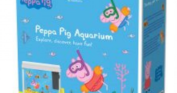 Peppa pig fish tank decorations best sale