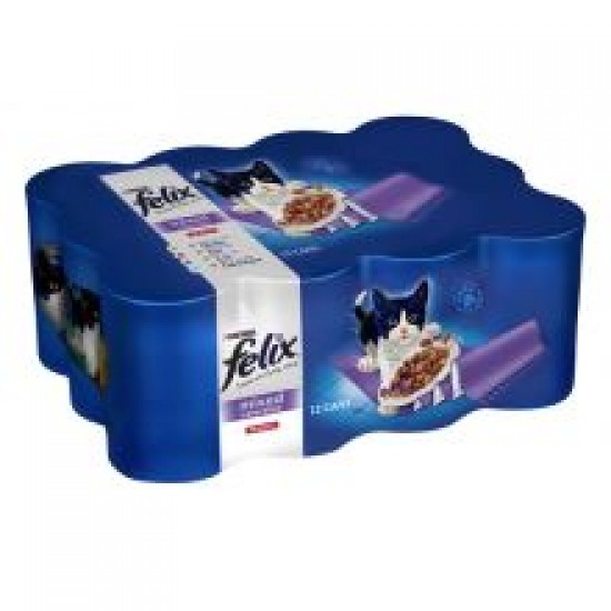 Felix Mixed Selection Chunks In Jelly 12 Pack