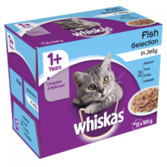 Whiskas Pouch Fishermans Selection