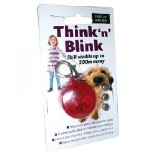 Safe 'N' Sound Think 'N' Blink Safety Light