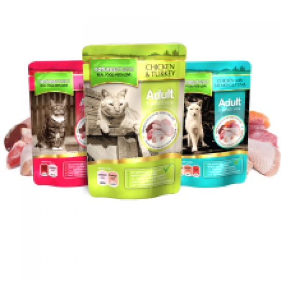 Natures Menu Adult Cat Multi Pack Pouches