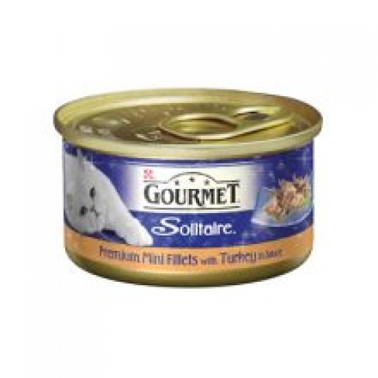 Gourmet Solitaire Premium Fillets with Turkey