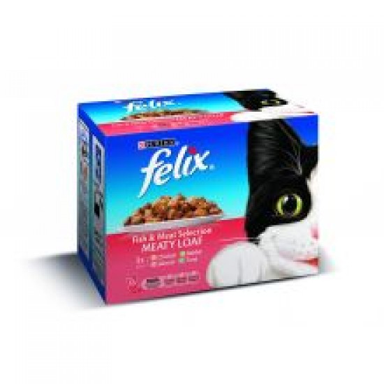 Felix Mixed Selection Chunks in Loaf 12 Pack