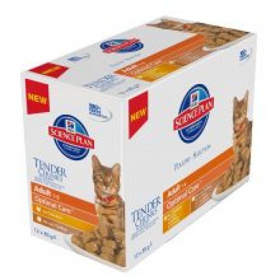 Hills Science Plan Feline Adult Poultry Multipack